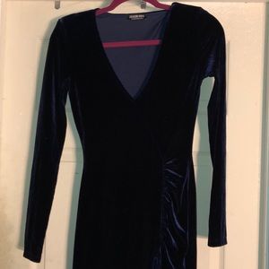 Semi Formal Velvet Dress